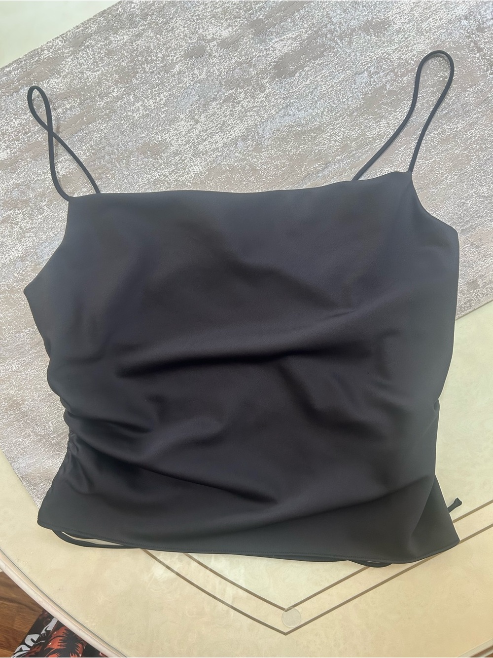 Dynamite Spaghetti-Strap Ruched Top - Picture 16 of 16